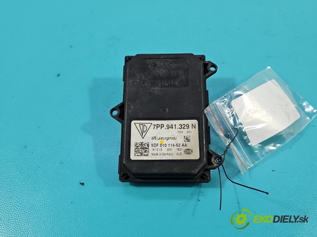 Porsche Panamera I 970 2009-2016 3.0 v6 420hp automatic 309 kW 2997 cm3 5- měnič xenon 7PP941329N (Řídící jednotka xenonu)