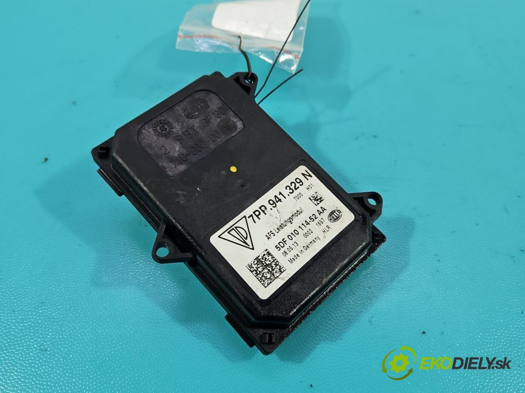 Porsche Panamera I 970 2009-2016 3.0 v6 420 hp automatic 309 kW 2997 cm3 5- střídač: xenon 7PP941329N (Riadiaca jednotka xenónu)