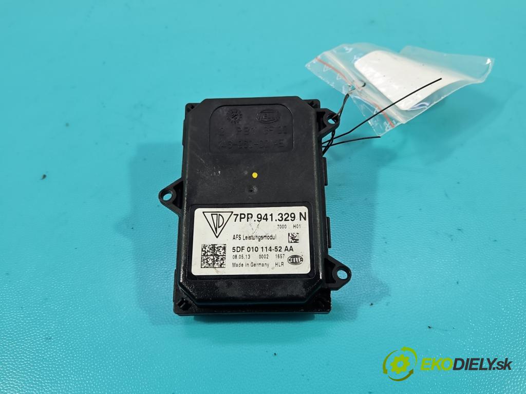 Porsche Panamera I 970 2009-2016 3.0 v6 420 hp automatic 309 kW 2997 cm3 5- střídač: xenon 7PP941329N (Riadiaca jednotka xenónu)