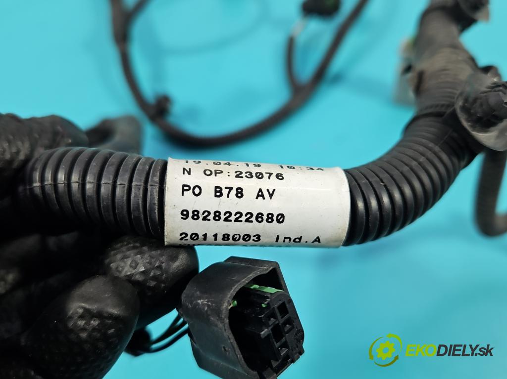 Citroen C4 Grand Picasso II 2013-2022 2.0 HDI 163 hp automatic 120 kW 1997 cm3 5- Balíček: nárazníku přední 9828222680