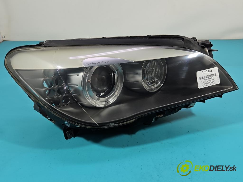 Bmw 7 F01 2008-2015 3.0d 245KM automatic 180 kW 2993 cm3 4- Reflektor: pravý 7182150 (Svetlo predné pravé)