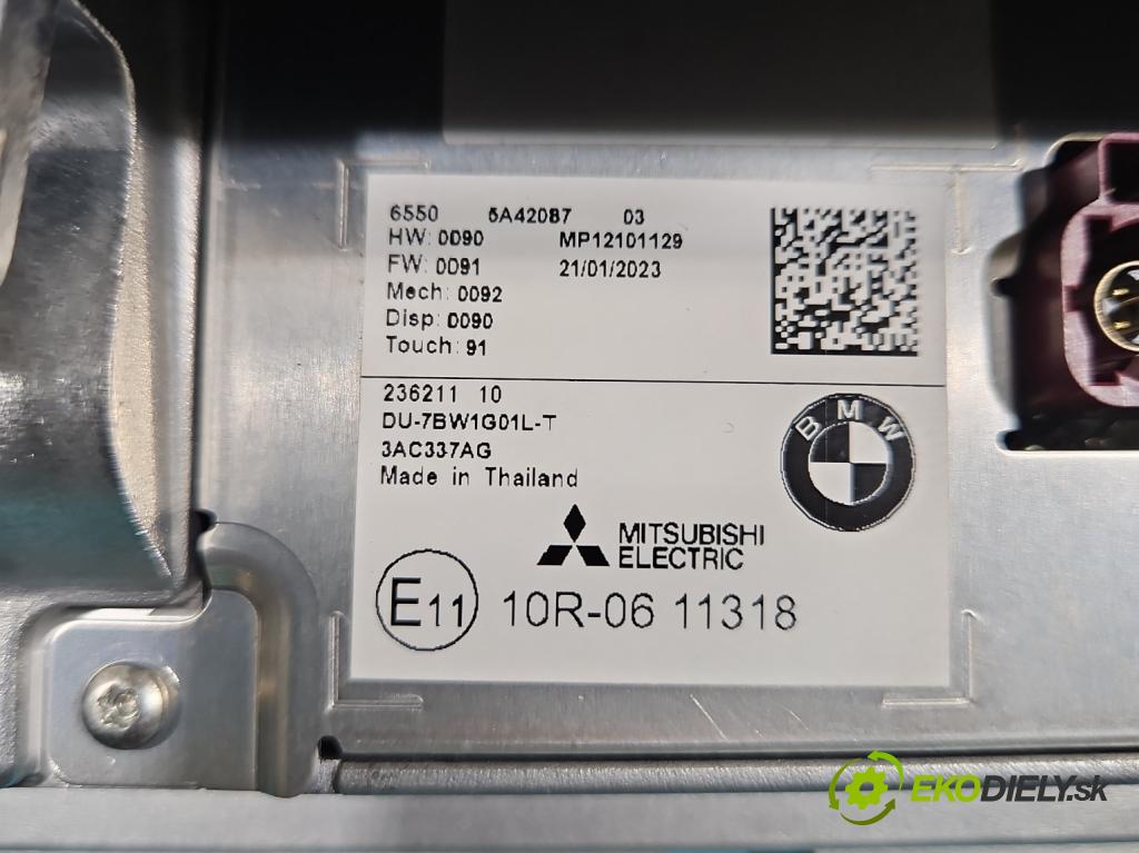 Bmw iX3 G08 0.0 elektrický: 286 HP automatic 210 kW  5- Zobrazit: 10R-0611318 (Prístrojová doska)