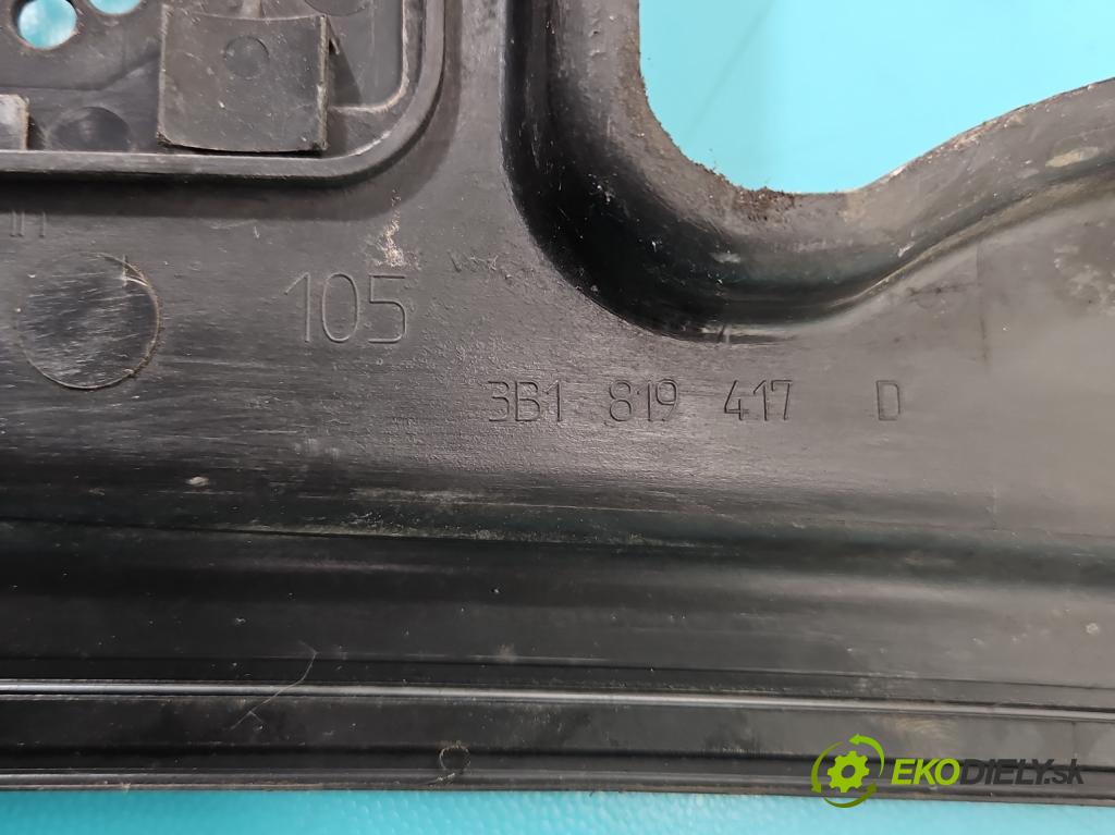 Skoda Superb I 2001-2008 1.9 tdi 116 HP manual 85 kW 1896 cm3 4- torpédo 3B1819417D (Torpédo (plast pod čelným sklom))