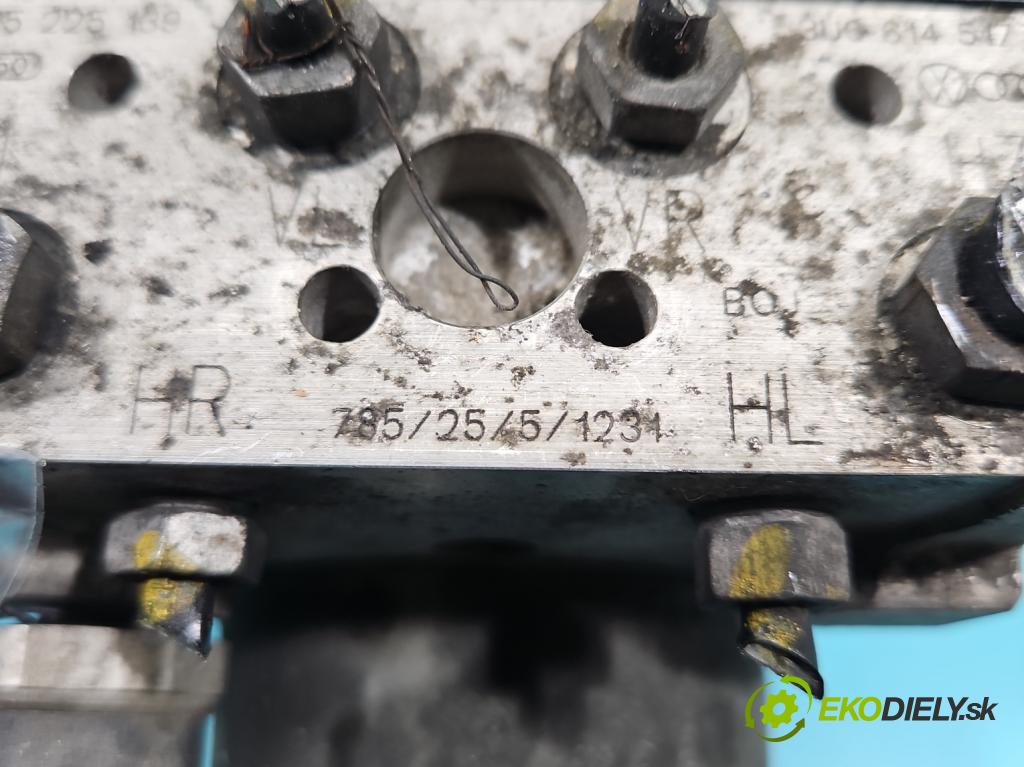 Skoda Superb I 2001-2008 1.9 tdi 116 HP manual 85 kW 1896 cm3 4- čerpadlo abs 3U0614517D (Pumpa ABS)