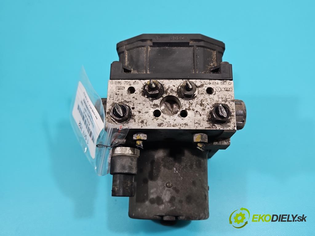 Skoda Superb I 2001-2008 1.9 tdi 116 HP manual 85 kW 1896 cm3 4- čerpadlo abs 3U0614517D (Pumpa ABS)