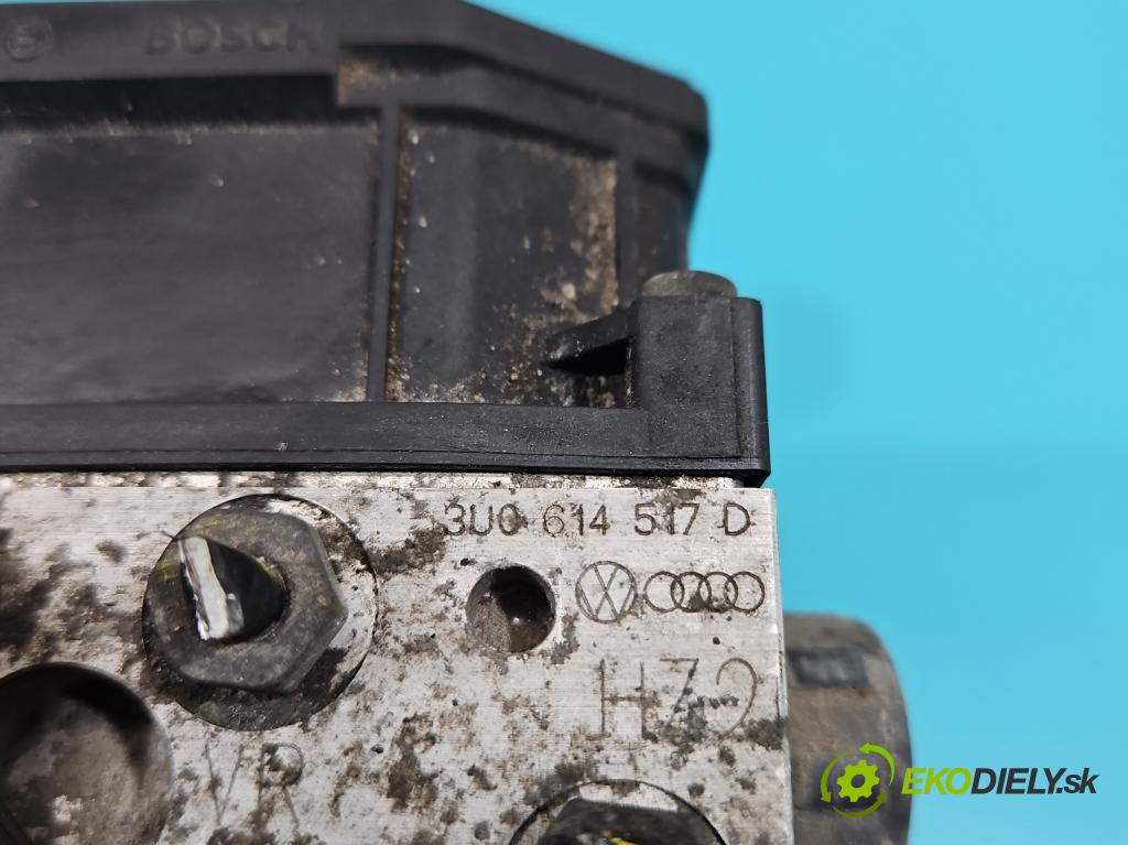 Skoda Superb I 2001-2008 1.9 tdi 116 HP manual 85 kW 1896 cm3 4- čerpadlo abs 3U0614517D (Pumpa ABS)