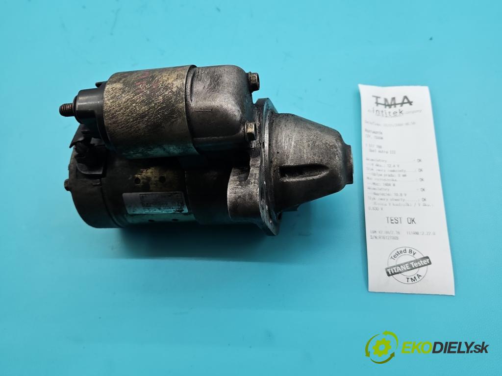 Opel Astra III 2004-2014 1.7 cdti 101 hp manual 74 kW 1686 cm3 5- startér: 8973860620 (Startér)