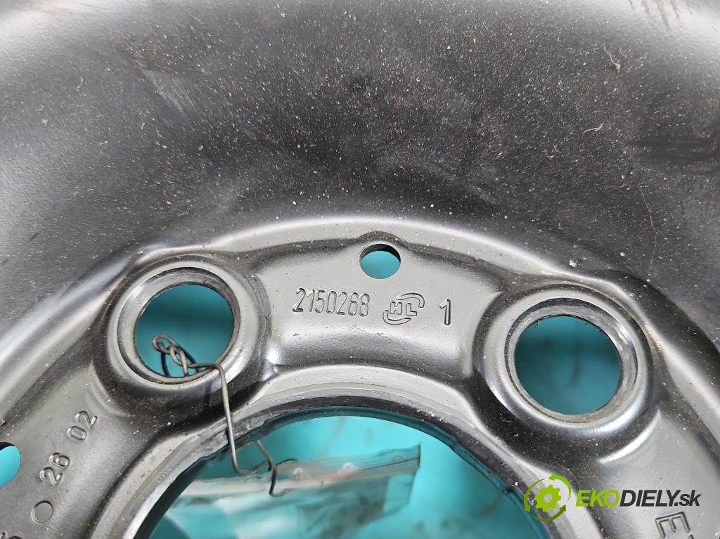 Mercedes A W168 1997-2004 1.7 cdi 95 hp manual 70 kW 1689 cm3 5- kolo náhradní 15" 1684000702