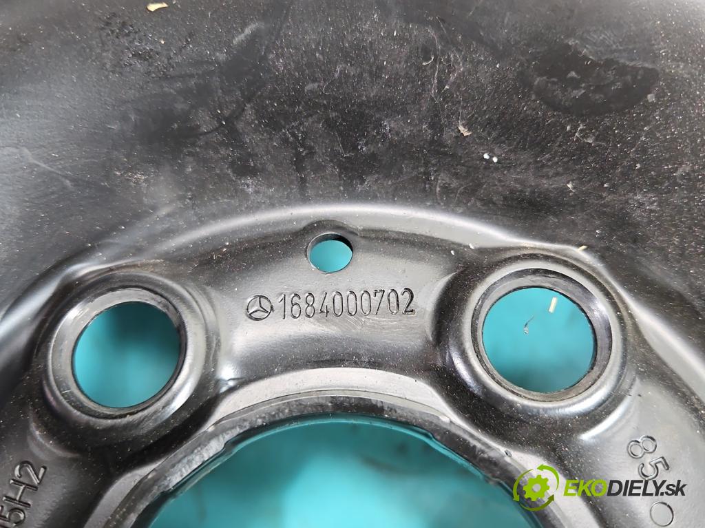 Mercedes A W168 1997-2004 1.7 cdi 95 hp manual 70 kW 1689 cm3 5- kolo náhradní 15" 1684000702