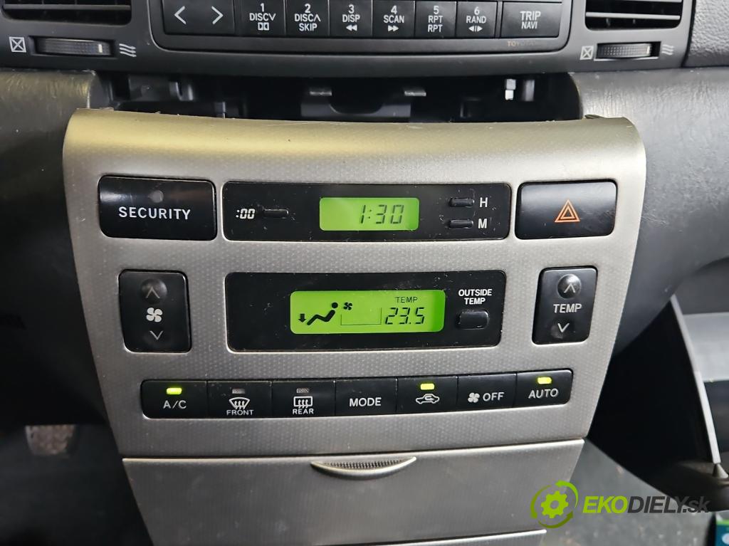Toyota Corolla E12 2001-2009 1.6 vvti 110 HP manual 81 kW 1598 cm3 3- panel kúrenia 88650-13030