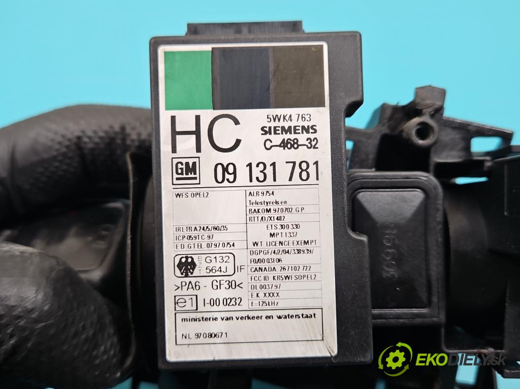 Opel Astra II 1998-2009 2.0 DTL 82 HP manual 60 kW 1994 cm3 5- Spínačka 09131781 (Spínacia skrinka)