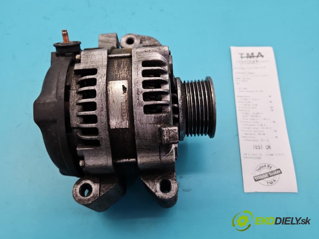 Toyota Avensis II T25 2003-2008 2.0 d4d 126 HP manual 93 kW 1998 cm3 5- Alternator 27060-0G011 (Alternátor)