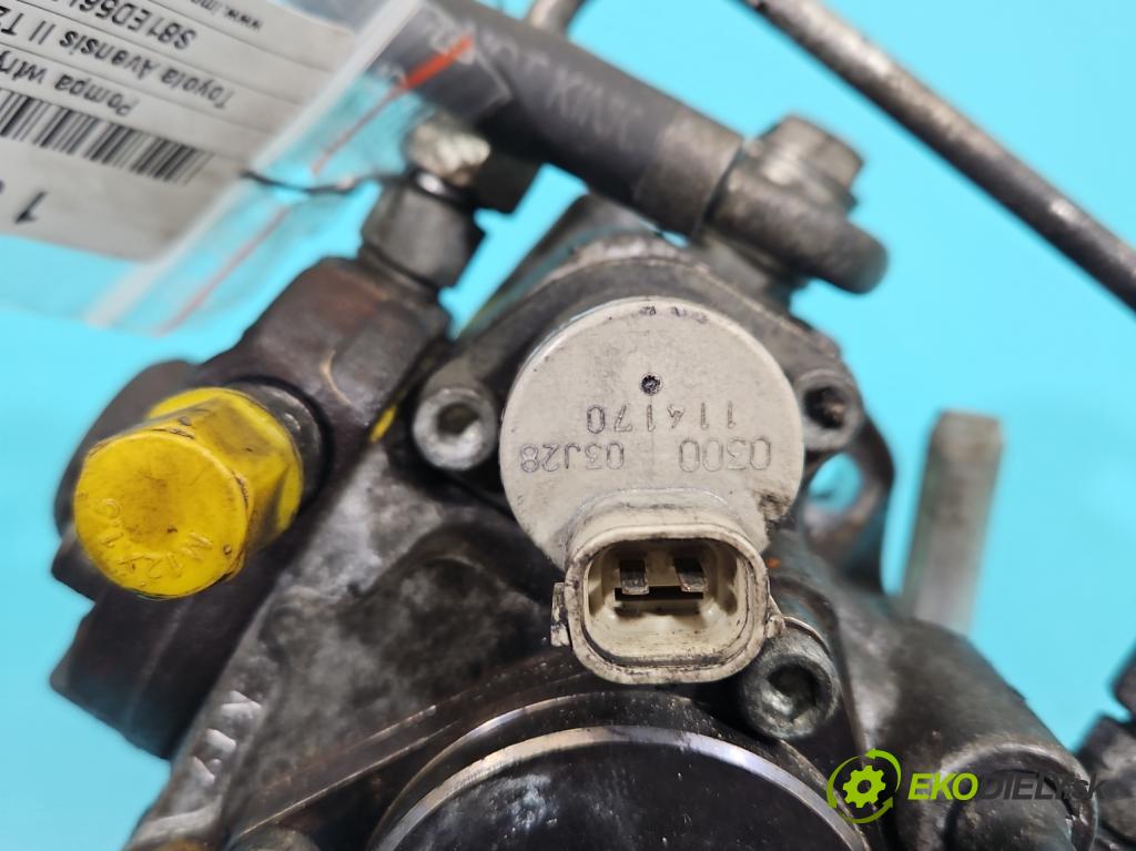 Toyota Avensis II T25 2003-2008 2.0 d4d 126 HP manual 93 kW 1998 cm3 5- čerpadlo vstrekovacia 22100-0R020 (Vstrekovacie čerpadlo)