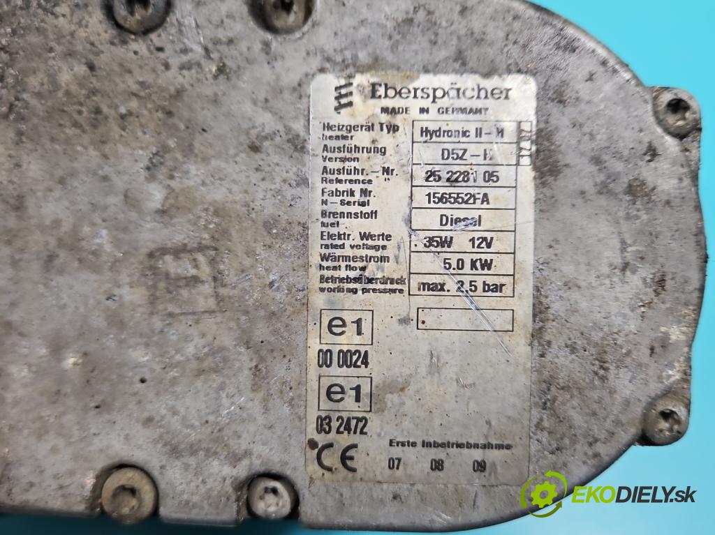 Toyota Avensis II T25 2003-2008 2.0 d4d 126 HP manual 93 kW 1998 cm3 5- Webasto 25228105 (Webasto (nezávislé kúrenie))