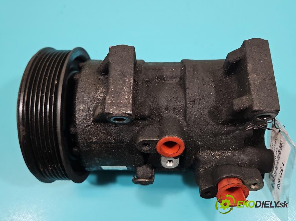 Toyota Avensis II T25 2003-2008 2.0 d4d 126 HP manual 93 kW 1998 cm3 5- Kompresor: klimatizácie 447260-1743 (Kompresor klimatizácie)