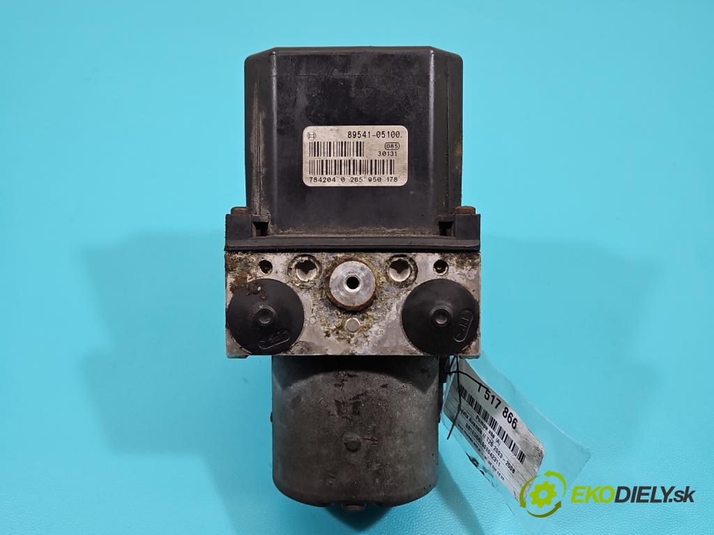 Toyota Avensis II T25 2003-2008 2.0 d4d 126 HP manual 93 kW 1998 cm3 5- čerpadlo abs 89541-05100 (Pumpa ABS)