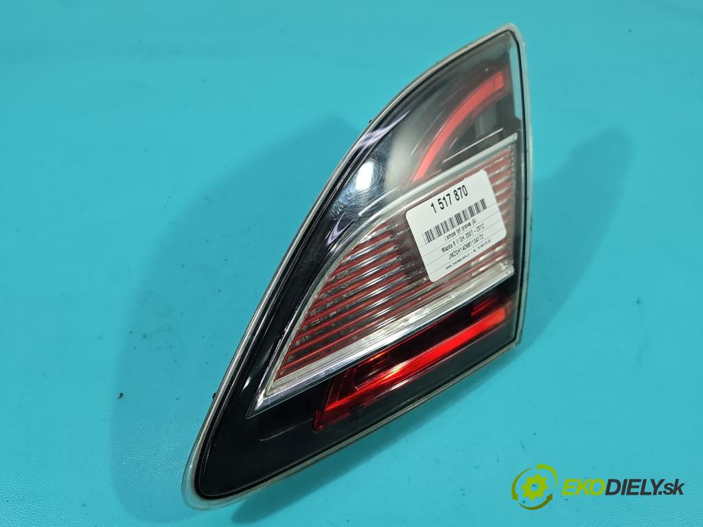 Mazda 6 II GH 2007-2012 2.0 citd 140 HP manual 103 kW 1998 cm3 5- svetlo / reflektor zadné pravé 132-41055 (Kľučka dverí ostatné)