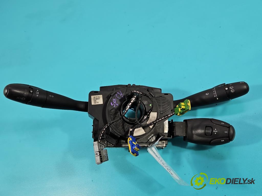 Peugeot 206 2.0 hdi 90 hp manual 66 kW 1997 cm3 5- Přepínač sdružený 96446863XT (Páčky pod volantem)