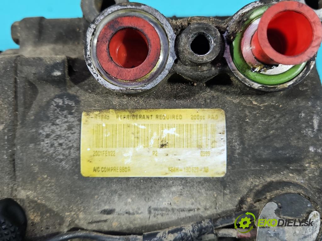 Ford Focus Mk1 1998-2004 1.8 TDDI 90 HP manual 66 kW 1753 cm3 5- Kompresor: klimatizácie YS4H-19D629-AB (Kompresor klimatizácie)