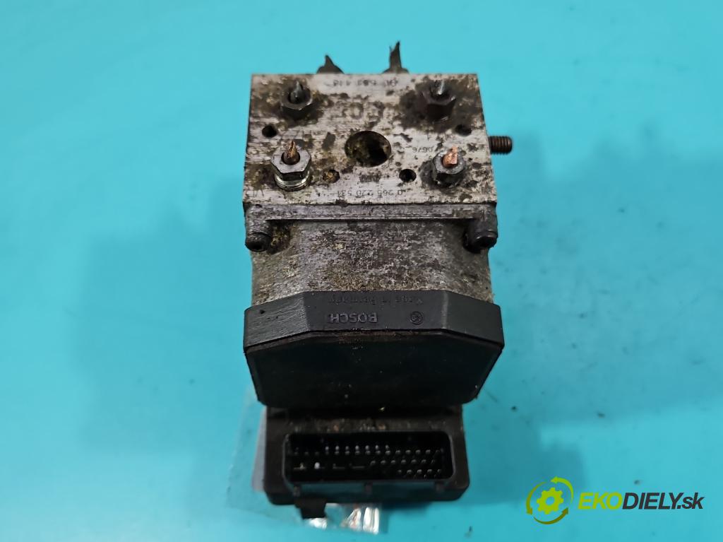 Opel Zafira A 1999-2005 1.8 16V 116 HP manual 85 kW 1796 cm3 5- čerpadlo abs 90581418 (Pumpa ABS)