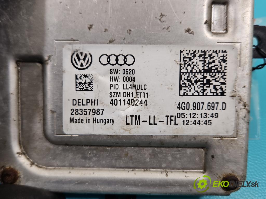 Audi Q5 2008-2016 3.0 tfsi: 272 HP automatic 200 kW 2995 cm3 5- střídač: xenon 4G0907697D (Riadiaca jednotka xenónu)