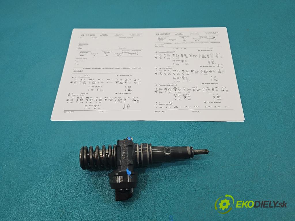 Skoda Superb I 2001-2008 1.9 tdi 116 HP manual 85 kW 1896 cm3 4- vstrekovacie čerpadlo 0414720230 (Vstrekovač paliva)