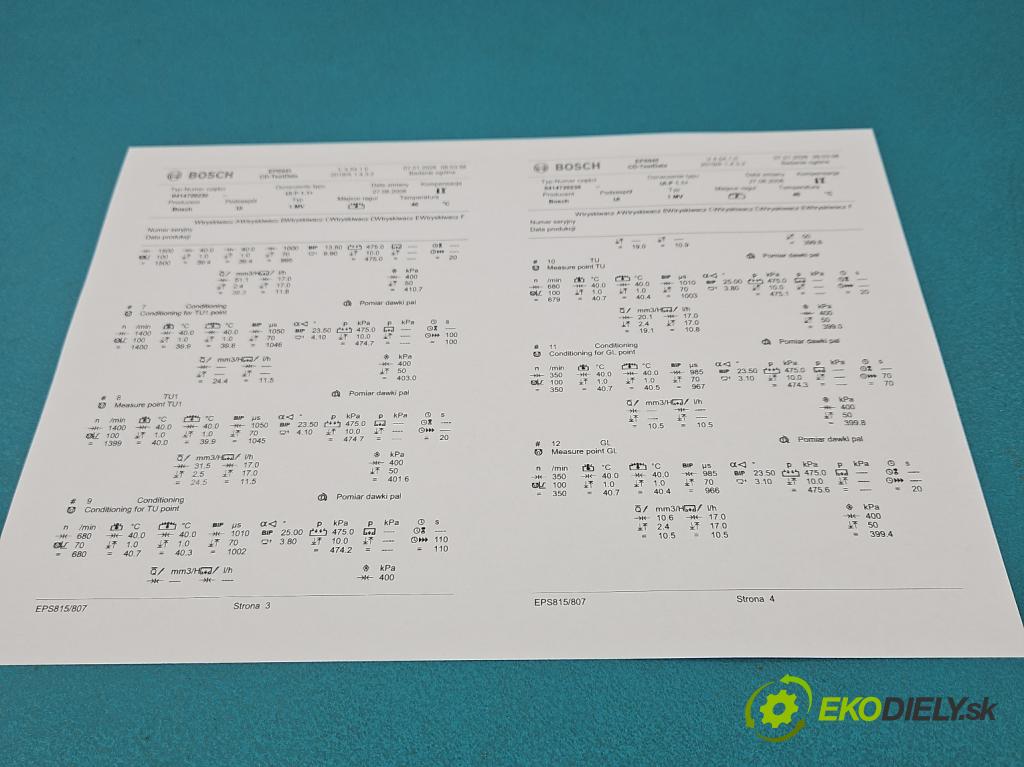 Skoda Superb I 2001-2008 1.9 tdi 116 HP manual 85 kW 1896 cm3 4- vstrekovacie čerpadlo 0414720230 (Vstrekovač paliva)