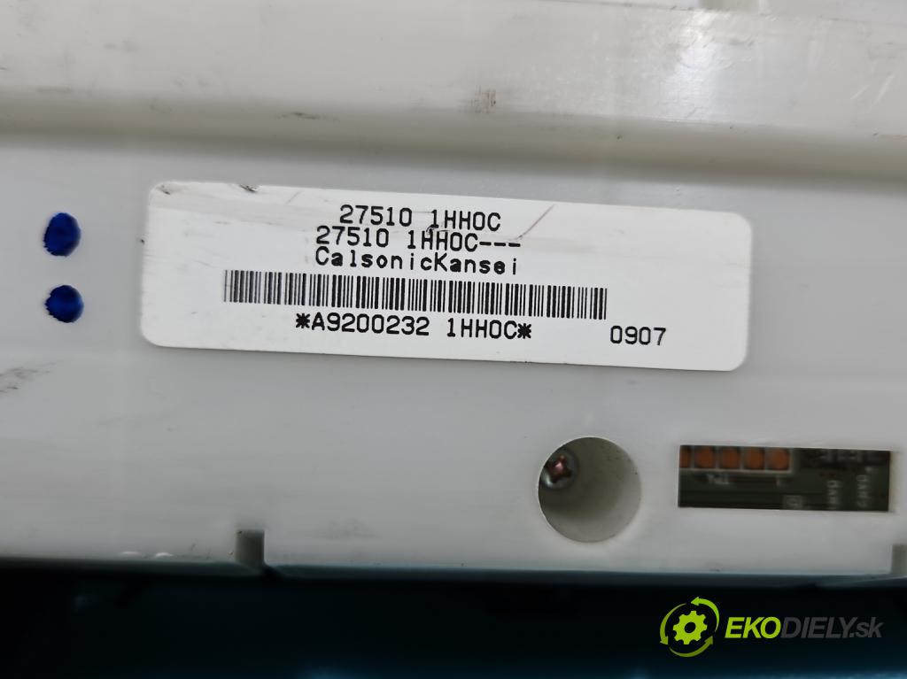 Nissan Micra K13 2010-2017 1.2 16v 80 HP manual 59 kW 1198 cm3 5- panel kúrenia 27510-1HH0C