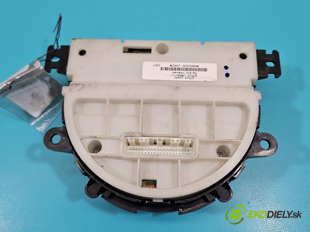 Nissan Micra K13 2010-2017 1.2 16v 80 HP manual 59 kW 1198 cm3 5- panel kúrenia 27510-1HH0C