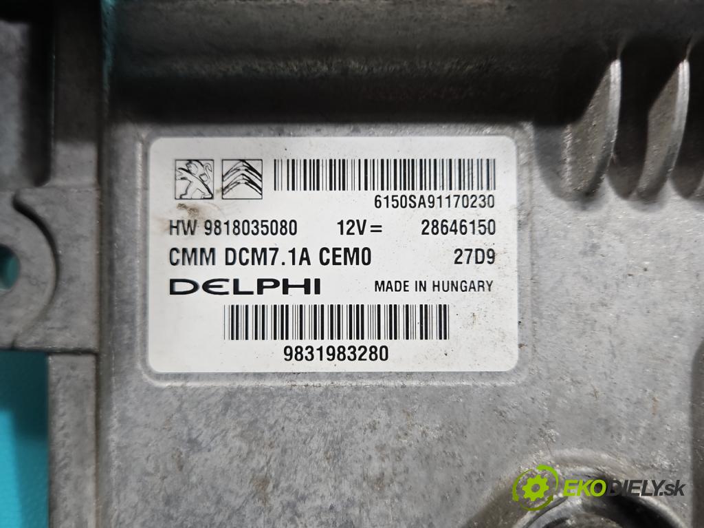 Citroen C4 Grand Picasso II 2013-2022 2.0 HDI 163 HP automatic 120 kW 1997 cm3 5- riadiaca jednotka motora 9818035080