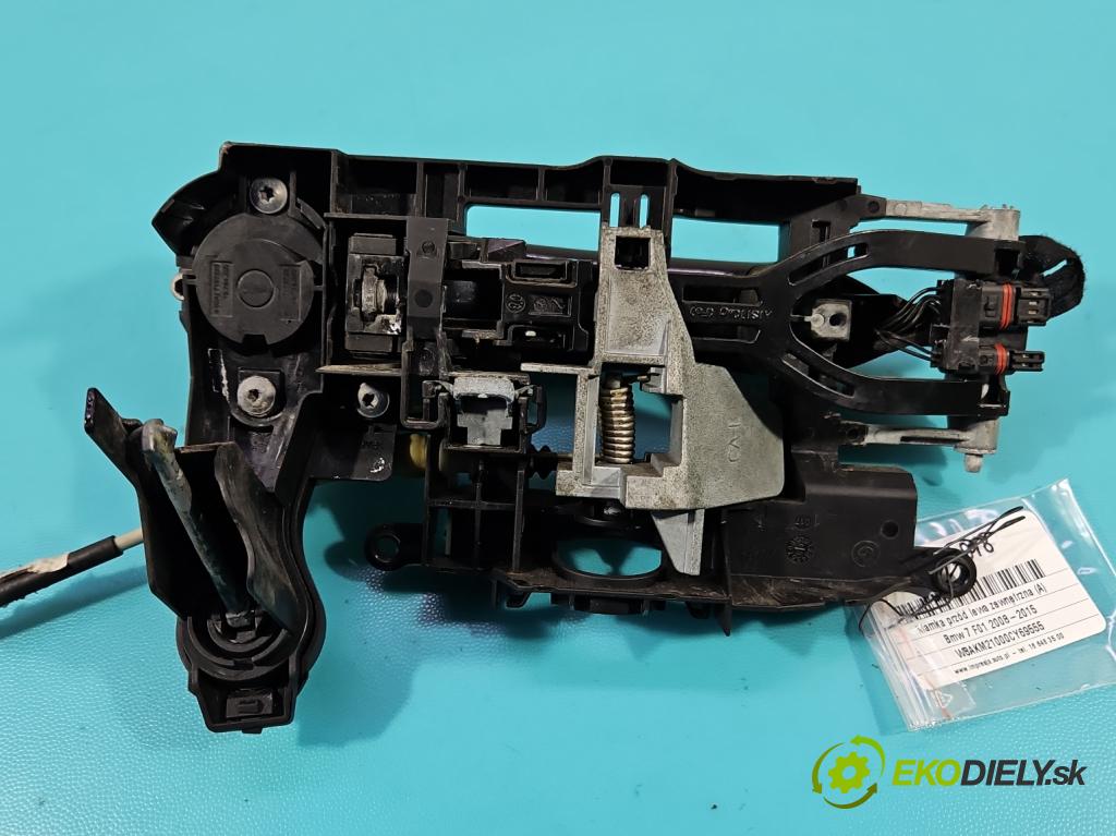 Bmw 7 F01 2008-2015 3.0d 245KM automatic 180 kW 2993 cm3 4- rukoväť predné ľavé mimo: 8722508 (Kľučka dverí vonkajšia predná ľavá)