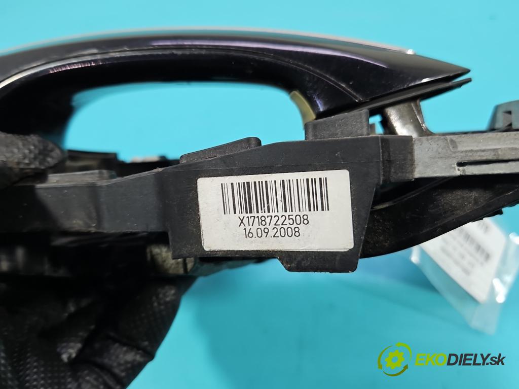 Bmw 7 F01 2008-2015 3.0d 245KM automatic 180 kW 2993 cm3 4- rukoväť predné ľavé mimo: 8722508 (Kľučka dverí vonkajšia predná ľavá)