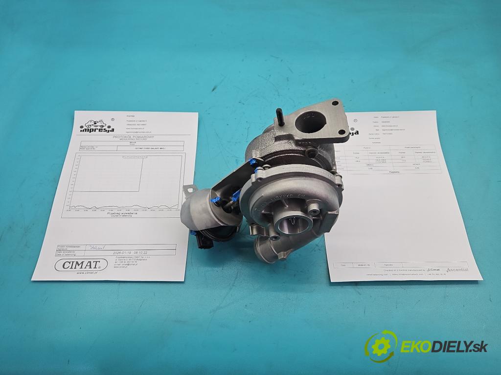 Ford Galaxy Mk2 2006-2015 2.0 TDCI 140 HP manual 103 kW 1999 cm3 5- turbodúchadlo, turbo repasovaná 760774-3