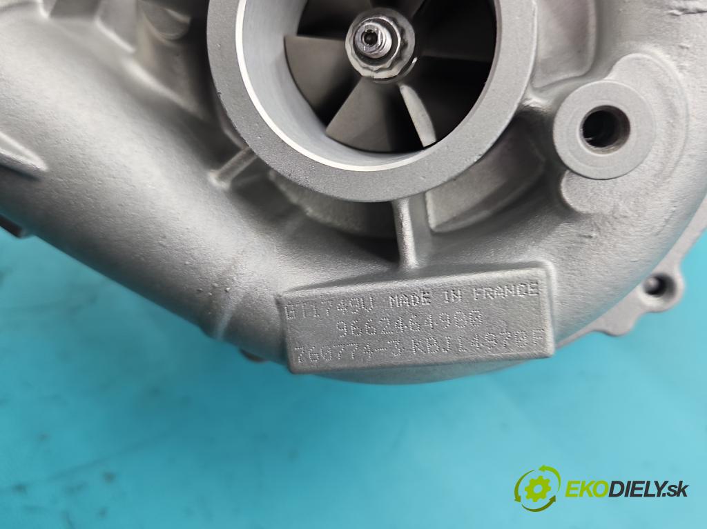 Ford Galaxy Mk2 2006-2015 2.0 TDCI 140 HP manual 103 kW 1999 cm3 5- turbodúchadlo, turbo repasovaná 760774-3