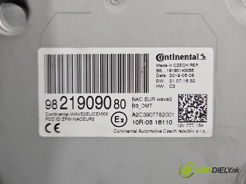 Citroen C4 Grand Picasso II 2013-2022 2.0 HDI 163 hp automatic 120 kW 1997 cm3 5- Radio továrna: 9821909080