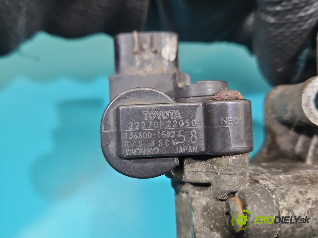 Toyota Corolla E12 2001-2009 1.6 vvti 110 HP manual 81 kW 1598 cm3 3- klapka 22270-22050 (Škrtiaca klapka)