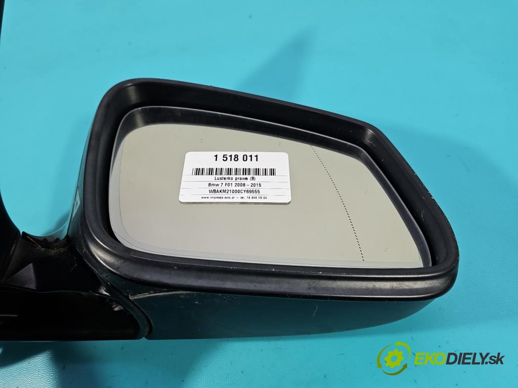 Bmw 7 F01 2008-2015 3.0d 245KM automatic 180 kW 2993 cm3 4- zrkadlo pravé F01524029931P (Kľučka dverí ostatné)