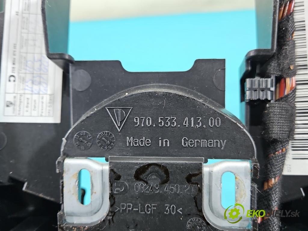 Porsche Panamera I 970 2009-2016 3.0 v6 420hp automatic 309 kW 2997 cm3 5- loketní opěrka 97055343500 (Loketní opěrka)