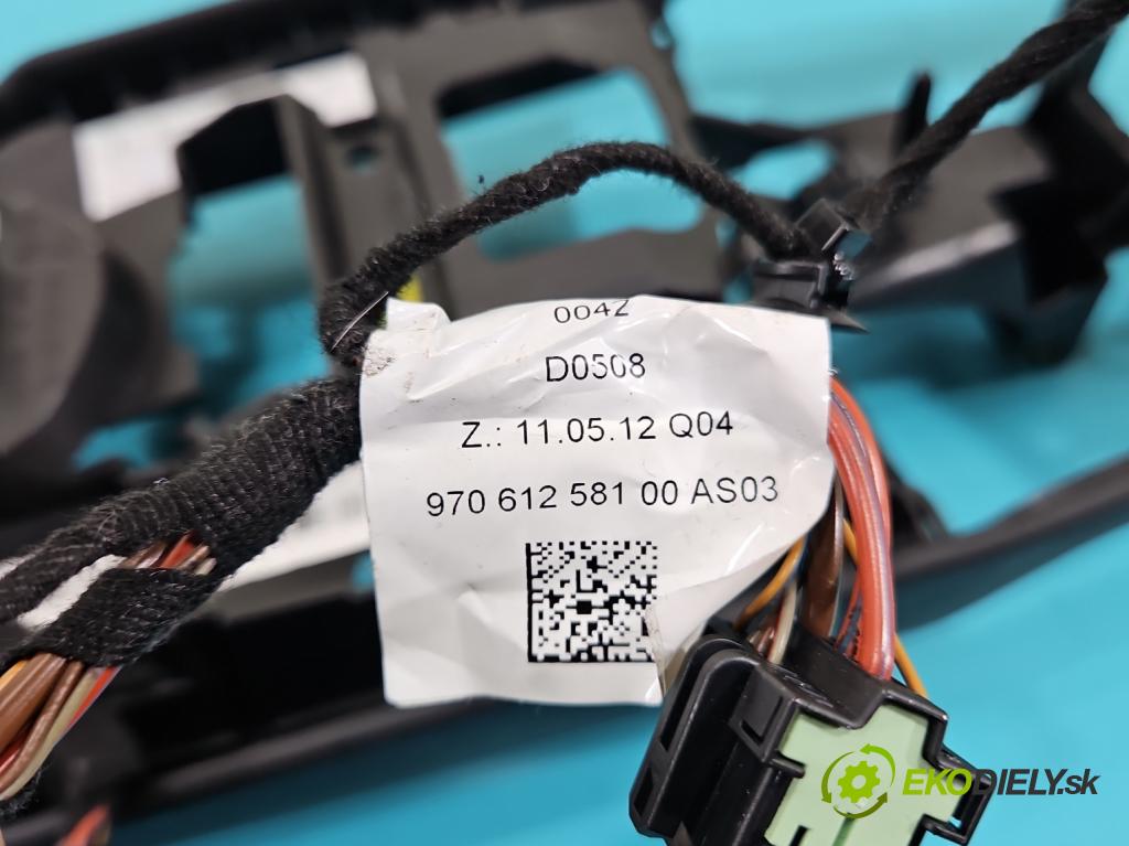 Porsche Panamera I 970 2009-2016 3.0 v6 420hp automatic 309 kW 2997 cm3 5- loketní opěrka 97055343500 (Loketní opěrka)