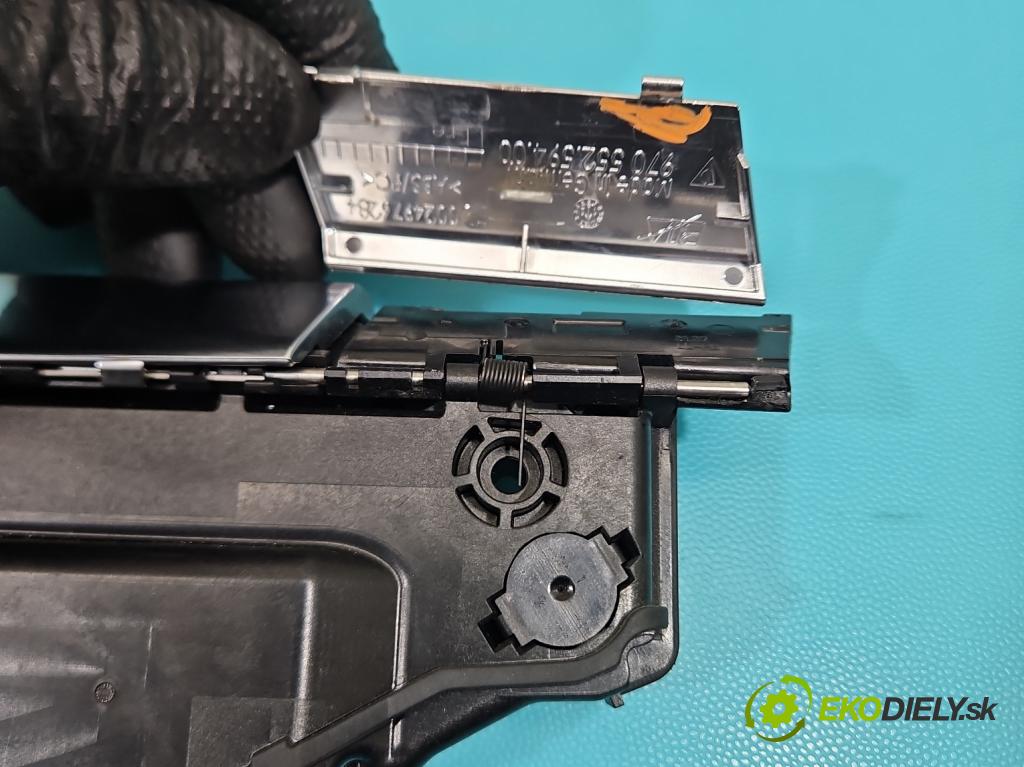 Porsche Panamera I 970 2009-2016 3.0 v6 420hp automatic 309 kW 2997 cm3 5- Rukojeť: na napoje: 97055239401 (Držák nápojů)