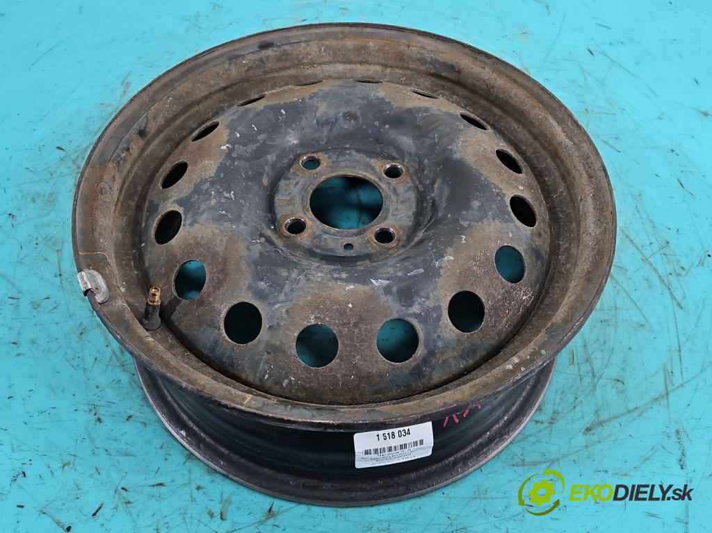 Nissan Micra K13 2010-2017 1.2 16v 80 HP manual 59 kW 1198 cm3 5- Felga oceľový 15