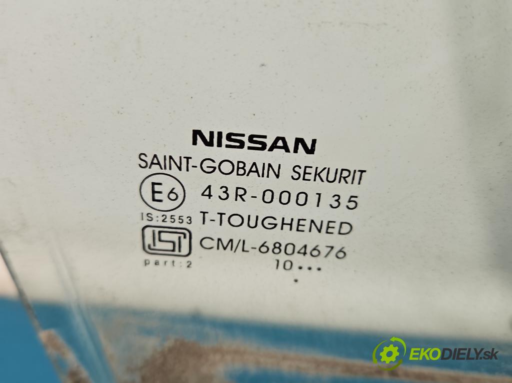 Nissan Micra K13 2010-2017 1.2 16v 80 HP manual 59 kW 1198 cm3 5- sklo dvere predné pravé