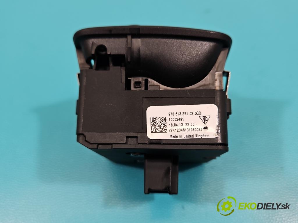 Porsche Panamera I 970 2009-2016 3.0 v6 420 hp automatic 309 kW 2997 cm3 5- prepínač brzda: ručný 97061325102 (Prepínacie páčky pod volantom)