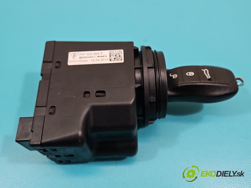 Porsche Panamera I 970 2009-2016 3.0 v6 420 hp automatic 309 kW 2997 cm3 5- Spínačka 7PP905865F (Spínacia skrinka)