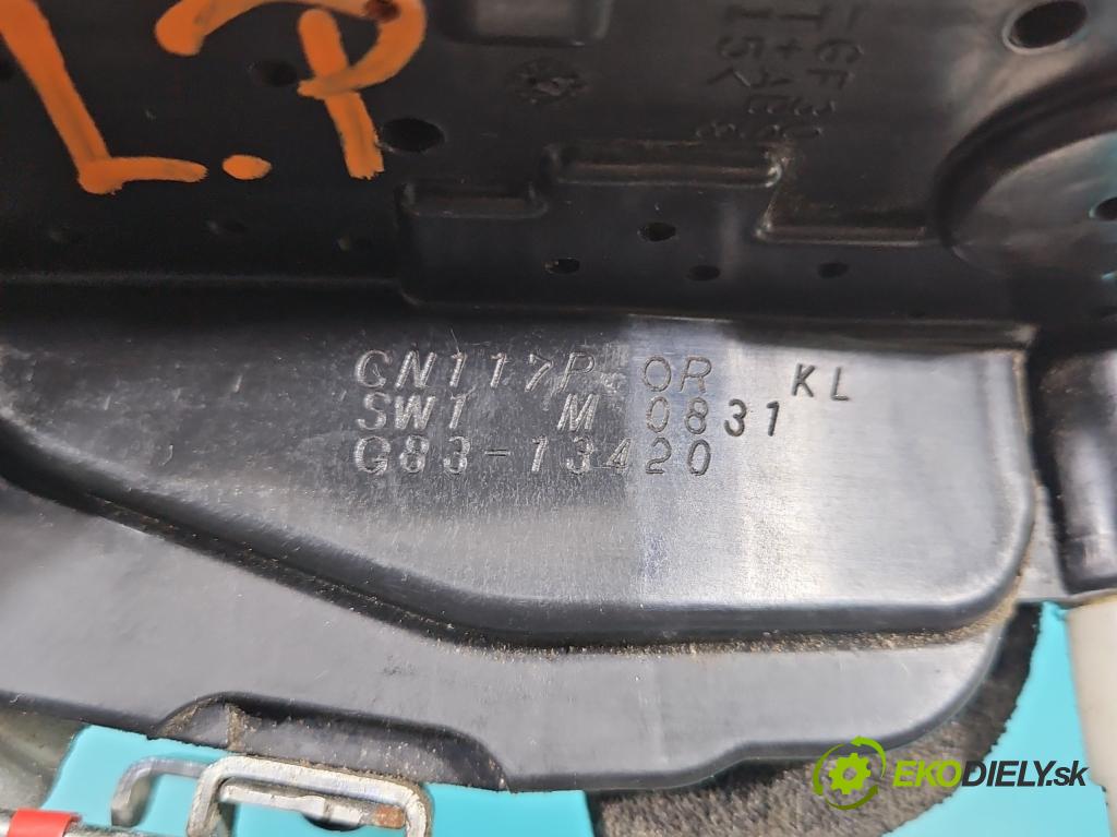 Nissan Micra K13 2010-2017 1.2 16v 80 HP manual 59 kW 1198 cm3 5- zámok predné ľavý G83-13420