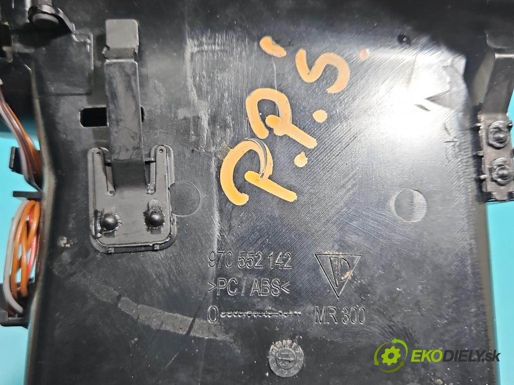 Porsche Panamera I 970 2009-2016 3.0 v6 420hp automatic 309 kW 2997 cm3 5- Mřížka: topení medián: 97055214203 (Mřížka topení)