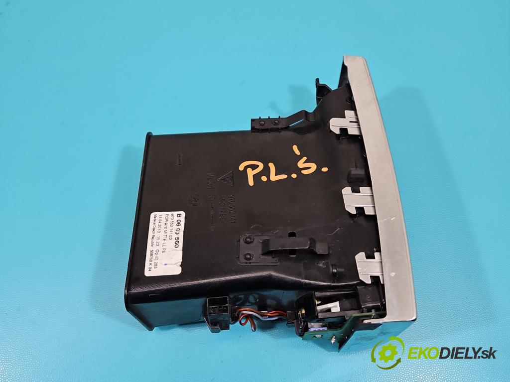 Porsche Panamera I 970 2009-2016 3.0 v6 420hp automatic 309 kW 2997 cm3 5- Mřížka: topení medián: 97055214103 (Mřížka topení)