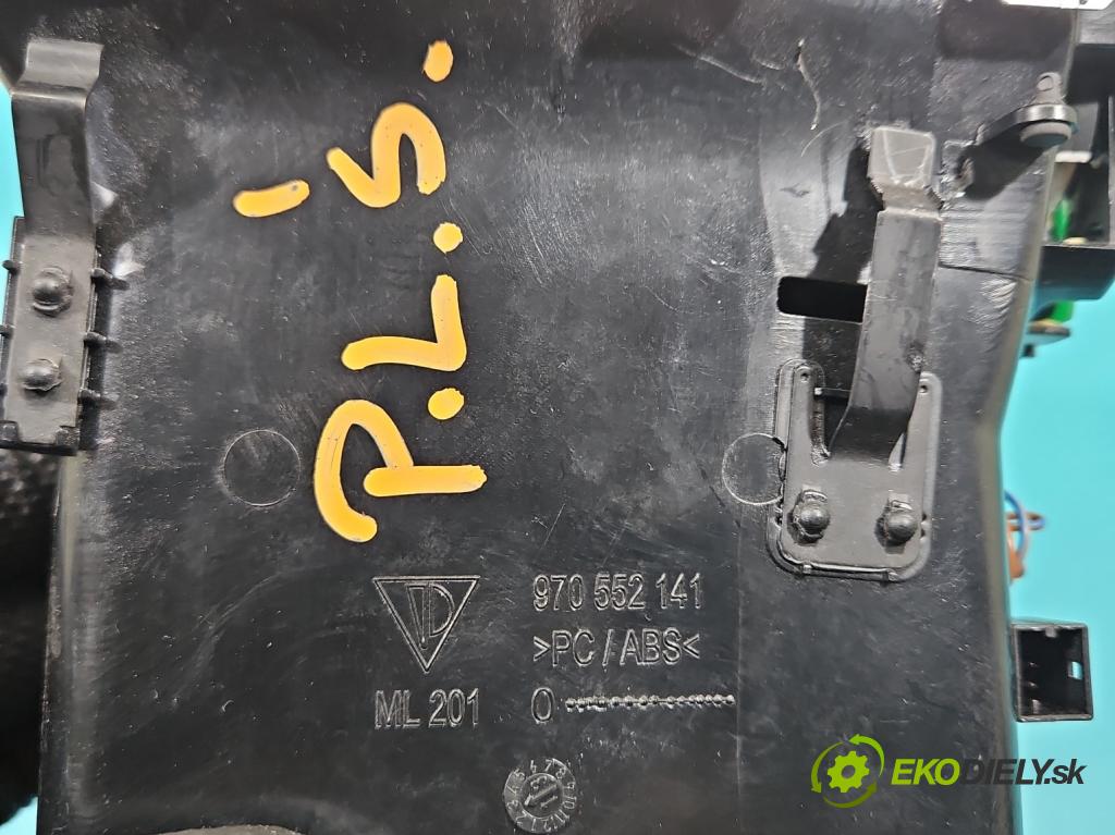 Porsche Panamera I 970 2009-2016 3.0 v6 420hp automatic 309 kW 2997 cm3 5- Mřížka: topení medián: 97055214103 (Mřížka topení)