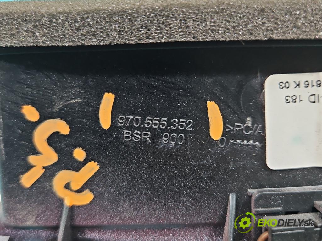 Porsche Panamera I 970 2009-2016 3.0 v6 420 hp automatic 309 kW 2997 cm3 5- Mřížka: kúrenia ostatné 97055535201