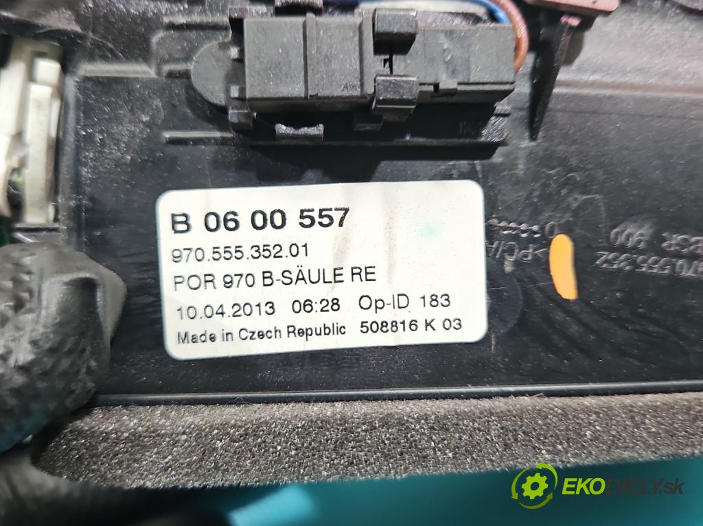 Porsche Panamera I 970 2009-2016 3.0 v6 420 hp automatic 309 kW 2997 cm3 5- Mřížka: kúrenia ostatné 97055535201